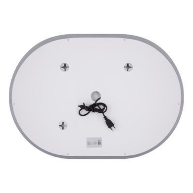 Дзеркало Qtap Gemini 500х700 з LED-підсвічуванням Touch, з антизапотіванням, з диммером, рег. темп. кольори (3000-6500K) Reverse QT2578R5070