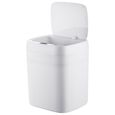 Мусорное ведро сенсорное прямоугольное Mixxus Wave-TC0212 White 12 л (цвет белый) (MI8403)