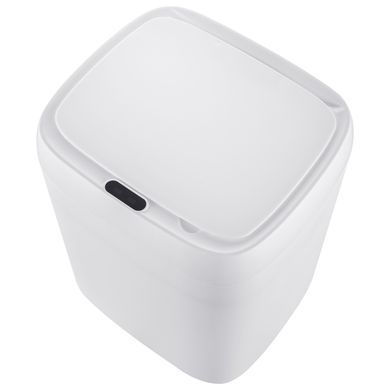 Мусорное ведро сенсорное прямоугольное Mixxus Wave-TC0212 White 12 л (цвет белый) (MI8403)