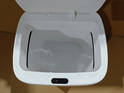 Мусорное ведро сенсорное прямоугольное Mixxus Wave-TC0212 White 12 л (цвет белый) (MI8403)