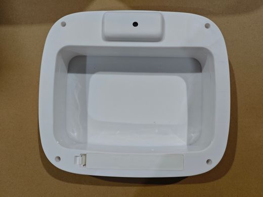 Мусорное ведро сенсорное прямоугольное Mixxus Wave-TC0212 White 12 л (цвет белый) (MI8403)