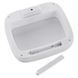 Мусорное ведро сенсорное прямоугольное Mixxus Wave-TC0212 White 12 л (цвет белый) (MI8403)