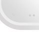 Дзеркало Qtap Gemini 500х700 з LED-підсвічуванням Touch, з антизапотіванням, з диммером, рег. темп. кольори (3000-6500K) Reverse QT2578R5070