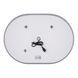 Дзеркало Qtap Gemini 500х700 з LED-підсвічуванням Touch, з антизапотіванням, з диммером, рег. темп. кольори (3000-6500K) Reverse QT2578R5070