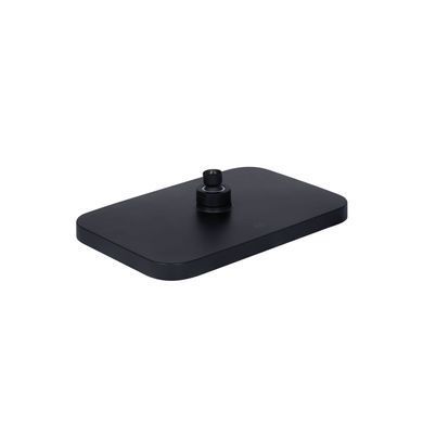 Лійка для верхнього душу Qtap Hlavova 300x200 мм прямокутна QTHLA107BLM45783 Black Matt