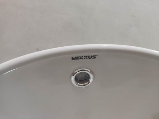 Раковина накладна Mixxus Premium ELLIPSE-0205 430х430х150mm з переливом (MP6530)