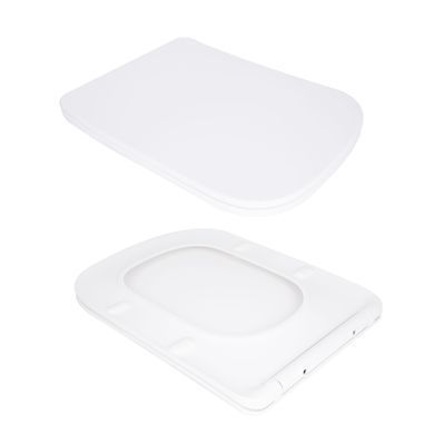 Унитаз напольный Qtap Tern Ultra Quiet безободковый с сиденьем Soft-Close QT17226003AW White