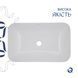 Раковина Qtap Scorpio 615х390х150 White QT1411K491WN