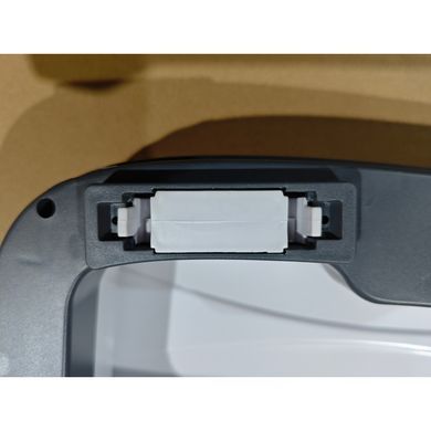 Мусорное ведро сенсорное овальное Mixxus Flat-TC0109 White 9 л цвет белый (MI7074)