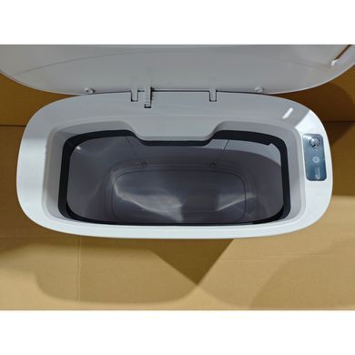 Мусорное ведро сенсорное овальное Mixxus Flat-TC0109 White 9 л цвет белый (MI7074)