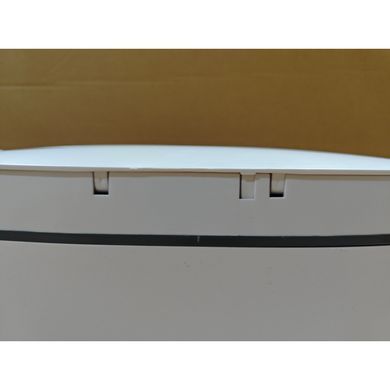 Мусорное ведро сенсорное овальное Mixxus Flat-TC0109 White 9 л цвет белый (MI7074)