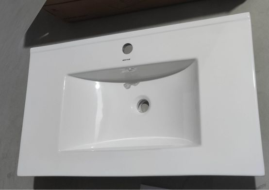 Раковина меблева Mixxus Premium CUBIC-1503 810х460х170mm з отвором під змішувач та переливом (MP6497)