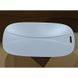 Мусорное ведро сенсорное овальное Mixxus Flat-TC0109 White 9 л цвет белый (MI7074)