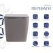 Унитаз подвесной Tern Ultra Quiet 490&times;365&times;325&nbsp;мм, Stone Grey, с сиденьем Slim Duroplast / Soft-close / Quick Release QT17332303ASSG Qtap