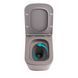 Унитаз подвесной Tern Ultra Quiet 490&times;365&times;325&nbsp;мм, Stone Grey, с сиденьем Slim Duroplast / Soft-close / Quick Release QT17332303ASSG Qtap