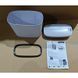 Мусорное ведро сенсорное овальное Mixxus Flat-TC0109 White 9 л цвет белый (MI7074)
