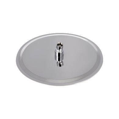 Лійка для верхнього душу Lidz Niagara 130 300 мм округла LDNIA130NKS32451 Nickel