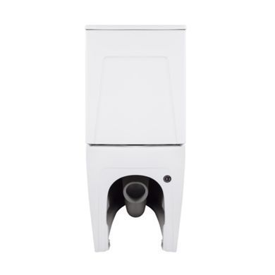 Унитаз напольный Qtap Robin New Ultra Quiet безободковый с сиденьем Soft-Close WHITE QT13226083AW
