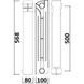 Радиатор биметаллический секционный QUEEN THERM 500/100 (кратно 10)