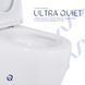 Унитаз напольный Qtap Robin New Ultra Quiet безободковый с сиденьем Soft-Close WHITE QT13226083AW