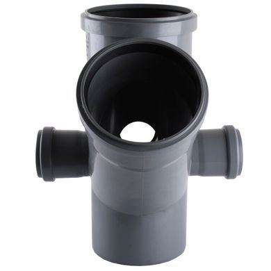 Крестовина VSplast 2пл перех 110х110х45&deg;+3(50х90&deg;) отвод слева, справа, сзади