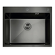 Мийка з нержавіючої сталі MIXXUS MH5843 DECOR GRAPHITE (MH5843 DECOR NANO-BLACK) (3.0/0.8) колір графіт (MI7042)
