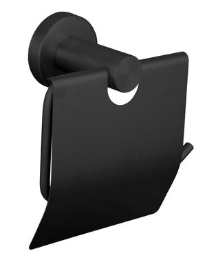 Чорний тримач туалетного паперу Globus Lux