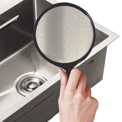 Мийка з нержавіючої сталі MIXXUS MH5843 DECOR SS COLOR (MH5843 DECOR NANO-SILVER) (3.0/0.8) колір нержавійка (MI7041)