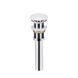 Раковина-чаша Qtap Virgo 490х350х110 White с донным клапаном QT18112261W