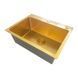 Мийка Mixxus MH5843 Micro Decor Brushed Gold (3.0/0.8) з нерж. сталі (колір матове золото) (MI8218)