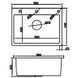 Мийка з нержавіючої сталі MIXXUS MH5843 DECOR SS COLOR (MH5843 DECOR NANO-SILVER) (3.0/0.8) колір нержавійка (MI7041)