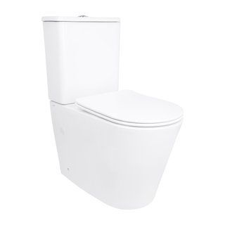 Унитаз напольный Qtap Arvin Ultra Quiet 630&times;350&times;795 мм с сиденьем Soft-close, White QTARV27W49259