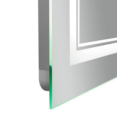 Дзеркало Qtap Cardinal 1200х800 з LED-підсвічуванням Touch, з антизапітнінням, з диммером, рег. темп. кольори (3000-6500K) QT0478C12080