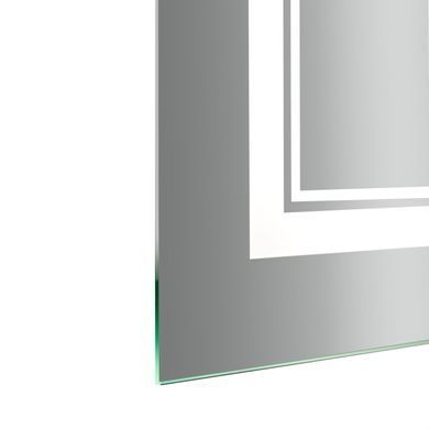 Дзеркало Qtap Cardinal 1200х800 з LED-підсвічуванням Touch, з антизапітнінням, з диммером, рег. темп. кольори (3000-6500K) QT0478C12080
