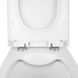 Набор Qtap инсталляция 3 в 1 Nest QT0133M425 с панелью смыва линейной QT0111M08V1384W + унитаз с сиденьем Tern QT1733052ERW