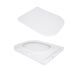 Унитаз напольный Qtap Stork Ultra Quiet 630&times;350&times;805 мм с сиденьем Soft-close, White QTSTO27W49260