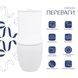 Унитаз напольный Qtap Leo Ultra Quiet 620&times;355&times;790 мм с сиденьем Soft-close, White QTLEO27W49261