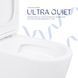 Унитаз напольный Qtap Leo Ultra Quiet 620&times;355&times;790 мм с сиденьем Soft-close, White QTLEO27W49261