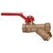 Кран кульовий з фільтром для водоміра SOLOMON 1/2&Prime; 8031