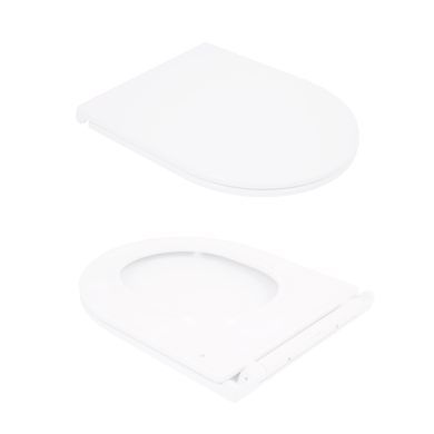 Унитаз подвесной Qtap Robin безободковый с сиденьем Soft-close QT1333046ENRW