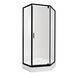 Набор Qtap душевая кабина Scorpio BLA10995-AC6 Clear 2120x900x900 мм + поддон Diamond 309912 90x90x12 см с сифоном