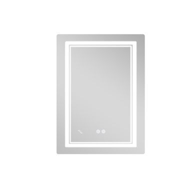 Зеркало Qtap Cardinal (CA2) 600х800 с LED-подсветкой Touch, с антизапотеванием, с диммером, рег. темп. цвета (3000-6500K) Reverse QT0478C608048453