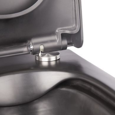 Унитаз подвесной Qtap Tern безободковый с сиденьем Soft-close QT1733052ERMB