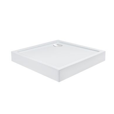 Набор Qtap душевая кабина Taurus CRM1099SC6 Clear 2020x900x900 мм + поддон Tern 309912C 90x90x12 см с сифоном