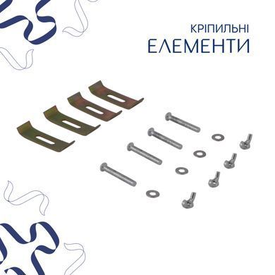 Комплект Qtap Stork: Раковина врезная овальная 570x390x210 мм White + Донный клапан PU02O