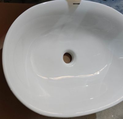 Раковина накладна Mixxus Premium ELLIPSE-0103 550х390х140mm (MP6553)