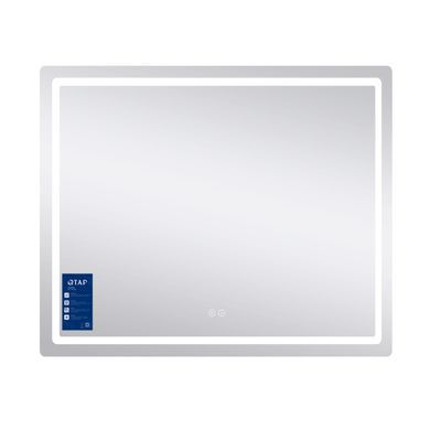 Зеркало Qtap Mideya (MI2) 900х700 с LED-подсветкой Touch, с антизапотеванием, с диммером, рег. яркости QT2078NCF9070