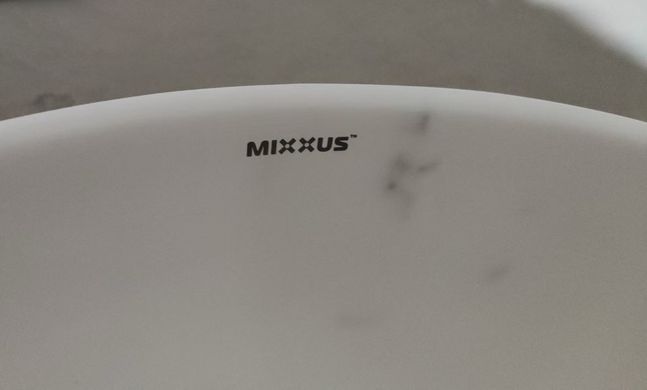 Раковина накладна MIXXUS PREMIUM ELLIPSE-0108 MARBLE 400х330х145mm (MP6526)