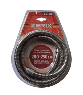 Шланг душевой на подшипнике Zerix 2,0 - 2,5 м