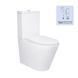 Унитаз напольный Qtap Swan Ultra Quiet с сидением Soft-close 640x360x835 мм QT16222182TW White